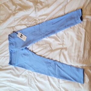 Alo airbrush leggings size M in Marina blue